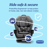 Graco Extend2Fit Convertible Car Seat With 4 Position Extension Panel For Extra Legroom thumbnail 15