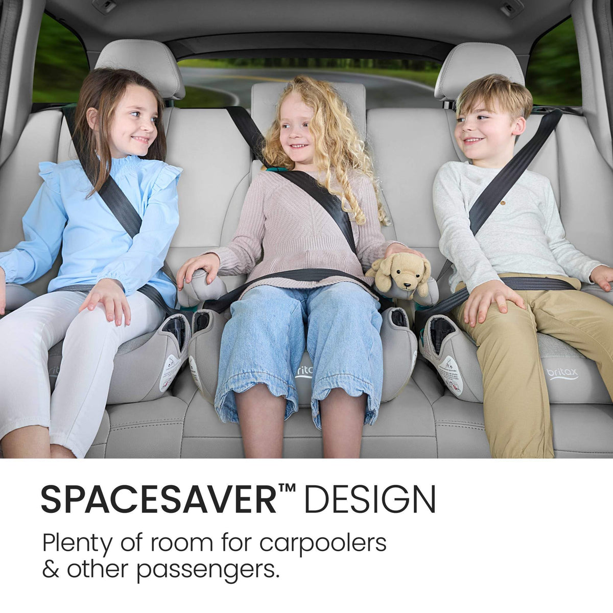 Britax Skyline Belt Positioning Booster Car Seat 2 Stage Design For Growing Kids Dusk Color — image 28