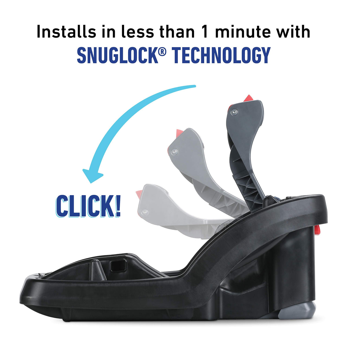Graco SnugRide SnugFit Infant Car Seat Anti Rebound Bar for Safety — image 9