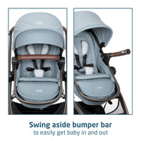 Maxi-Cosi Zelia Luxe 5 In 1 Modular Travel System With Mico Luxe Infant Car Seat thumbnail 14