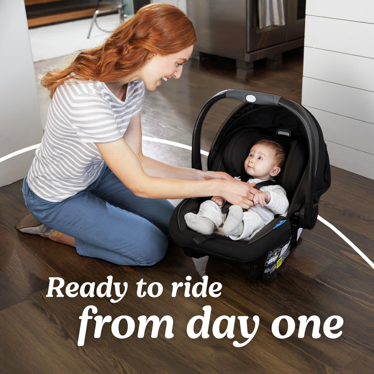 Graco SnugRide SnugFit Infant Car Seat Anti Rebound Bar for Safety — image 32