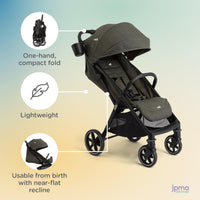 Joie Nutmeg Compact Stroller Lightweight One Hand Fold thumbnail 14