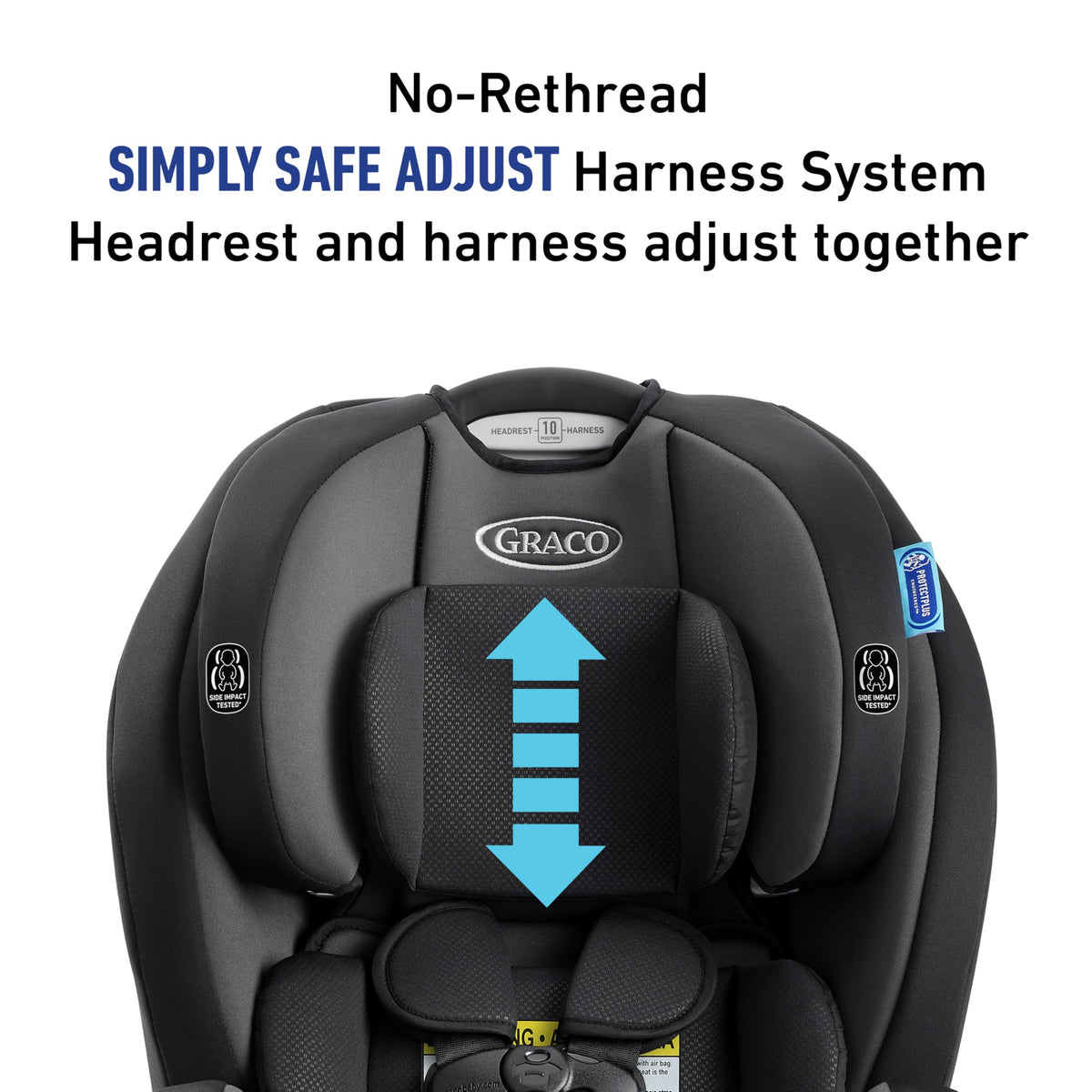 Graco TriRide 3in1 Car Seat Kipling Rear Facing to Booster With Adjustable Headrest — image 6