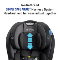 Graco TriRide 3in1 Car Seat Kipling Rear Facing to Booster With Adjustable Headrest thumbnail 6
