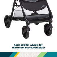 Safety 1st Smooth Ride Travel System Stroller With OnBoard FLX Infant Car Seat Easy Install And Large Canopy thumbnail 29