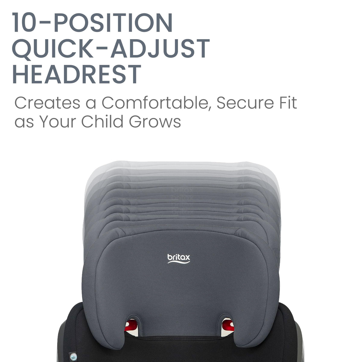 Britax Skyline Belt Positioning Booster Car Seat 2 Stage Design For Growing Kids Dusk Color — image 40