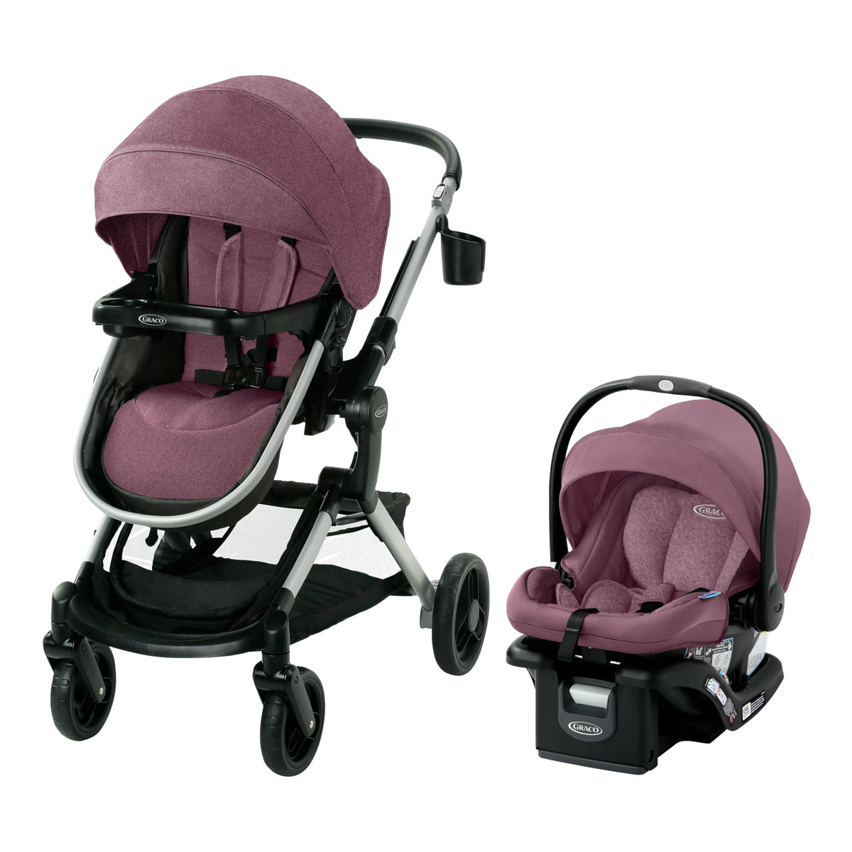 Graco Modes Nest Travel System With Slide2Me Height Adjustable Seat — image 4