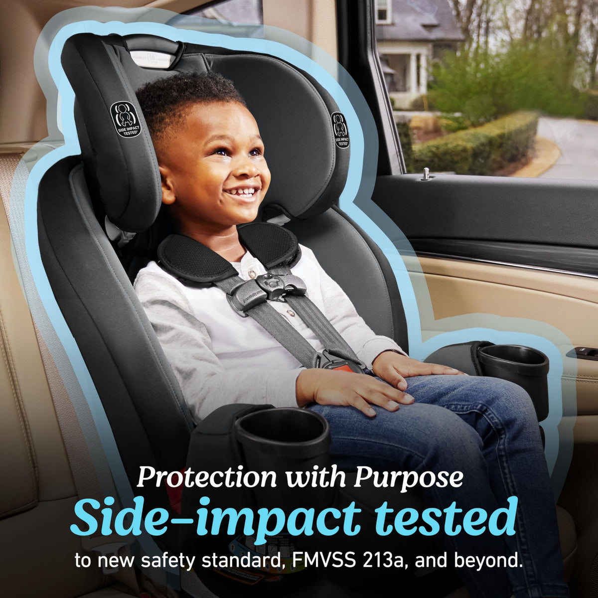 Graco TriRide 3in1 Car Seat Kipling Rear Facing to Booster With Adjustable Headrest — image 7
