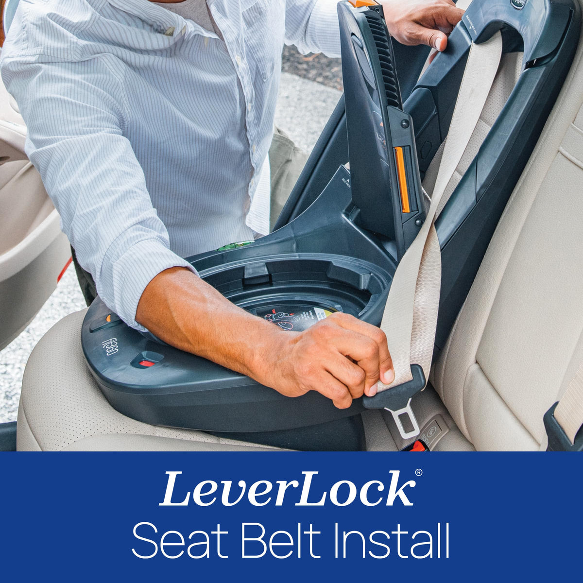 Chicco Fit360 ClearTex Rotating Convertible Car Seat With 360 Degree Rotation And Lever Lock System Obsidian Black — image 15