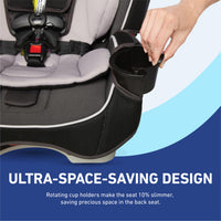Graco Slimfit 3 In 1 Convertible Car Seat Ultra Space Saving Design For Rear And Forward Facing thumbnail 12