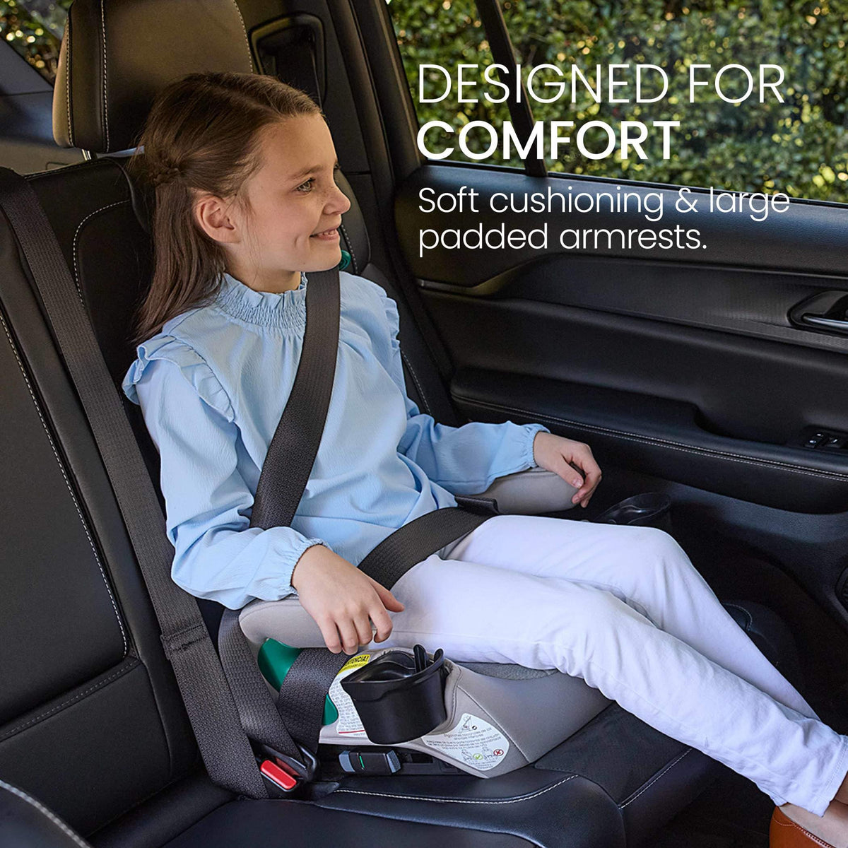 Britax Skyline Belt Positioning Booster Car Seat 2 Stage Design For Growing Kids Dusk Color — image 21