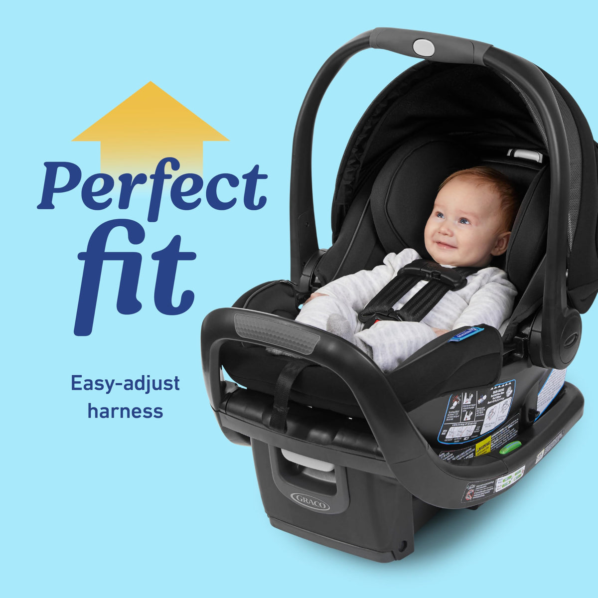 Graco SnugRide SnugFit Infant Car Seat Anti Rebound Bar for Safety — image 13
