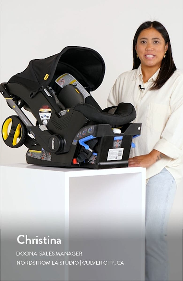 NovaBaby Convertible Infant Car Seat And Compact Stroller System With Base - Air Travel Certified For Easy Airports — image 3