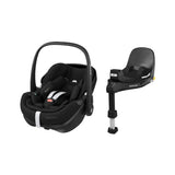 Maxi Cosi Pebble 360 PRO2 Car Seat & FamilyFix 360 Pro Base Bundle - Twillic Black