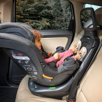 Chicco Fit360 ClearTex Rotating Convertible Car Seat With 360 Degree Rotation And Lever Lock System Obsidian Black thumbnail 18