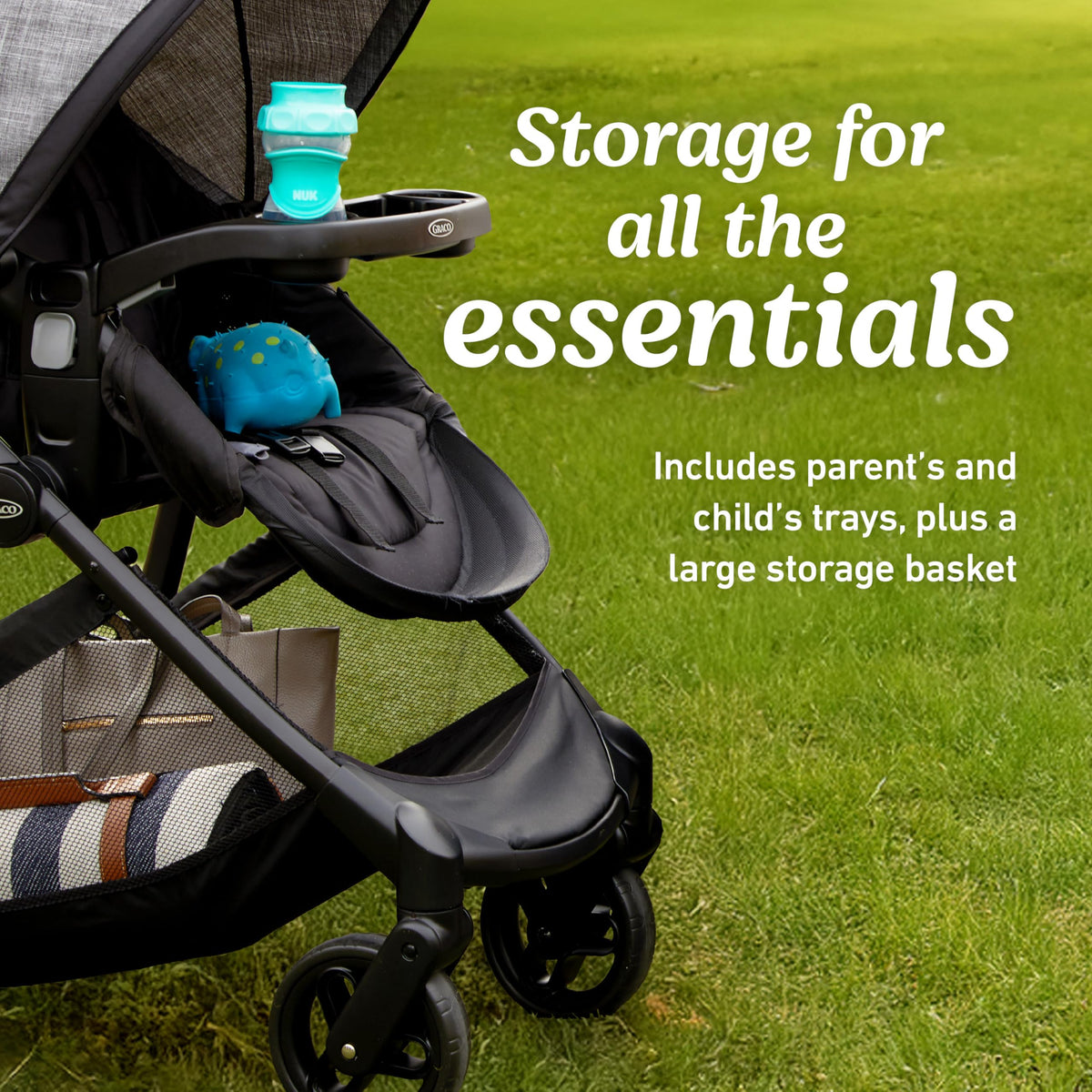 Graco Modes Element Travel System Canter 3In1 Stroller For Infant To Toddler With Car Seat Carrier — image 6