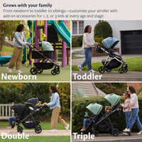 Mockingbird Single-To-Double Stroller 3.0 Travel System Compatible thumbnail 10