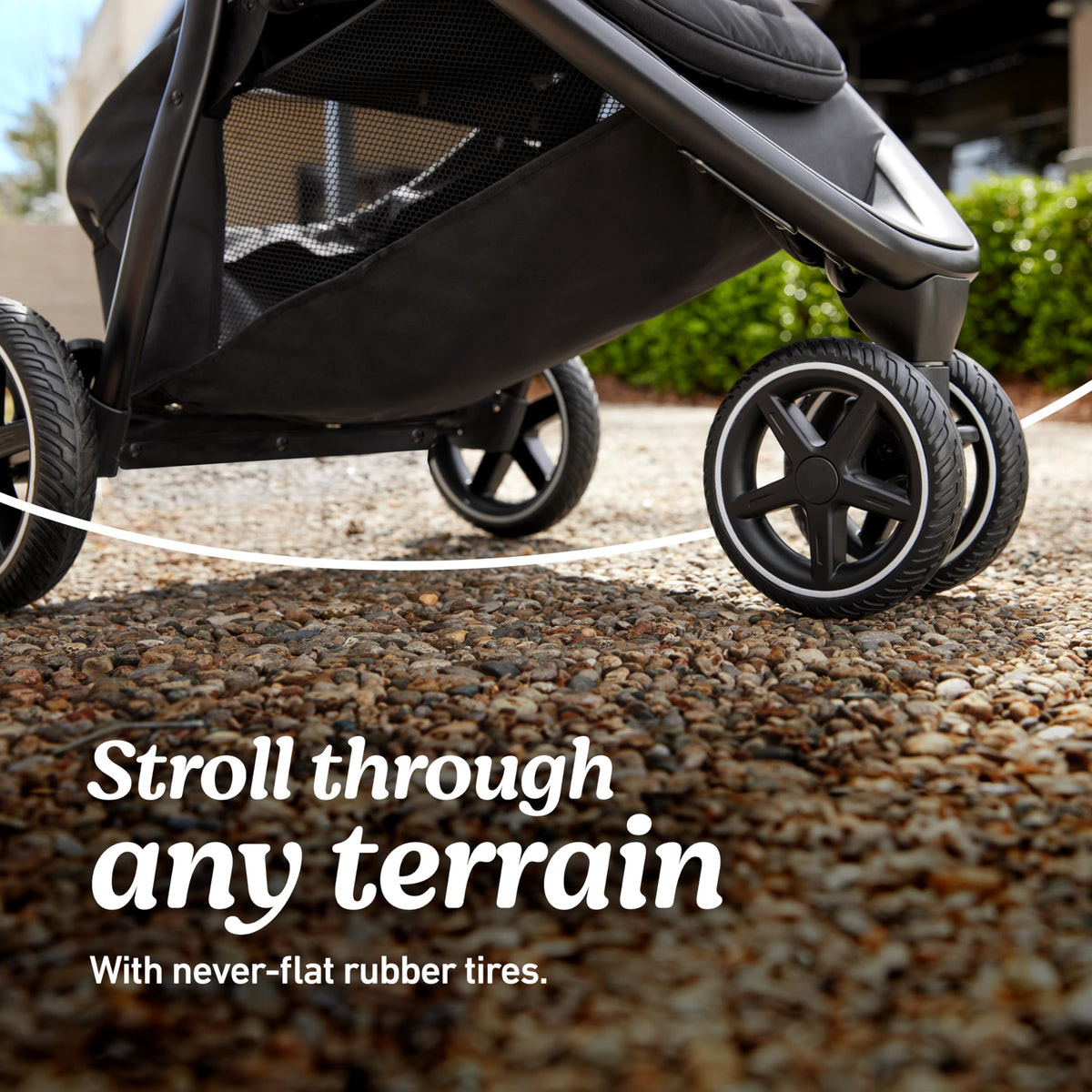 Graco Outpace LX All-Terrain 3-Wheel Stroller Travel System Ready One-Hand Fold In-Seat Suspension — image 15