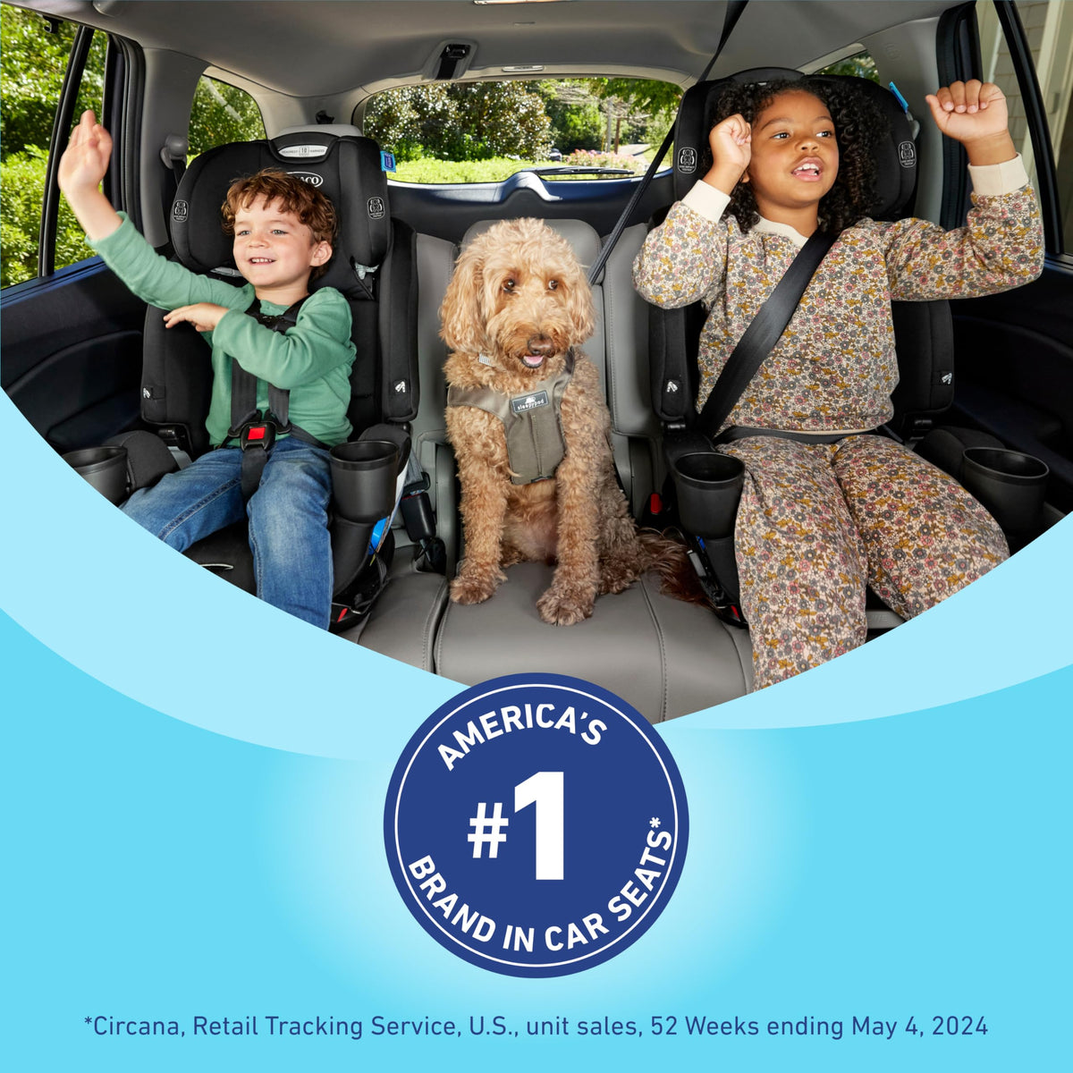 Graco Extend2Fit Convertible Car Seat With 4 Position Extension Panel For Extra Legroom — image 25