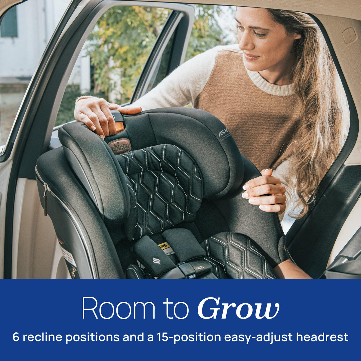 Chicco Fit360 ClearTex Rotating Convertible Car Seat With 360 Degree Rotation And Lever Lock System Obsidian Black