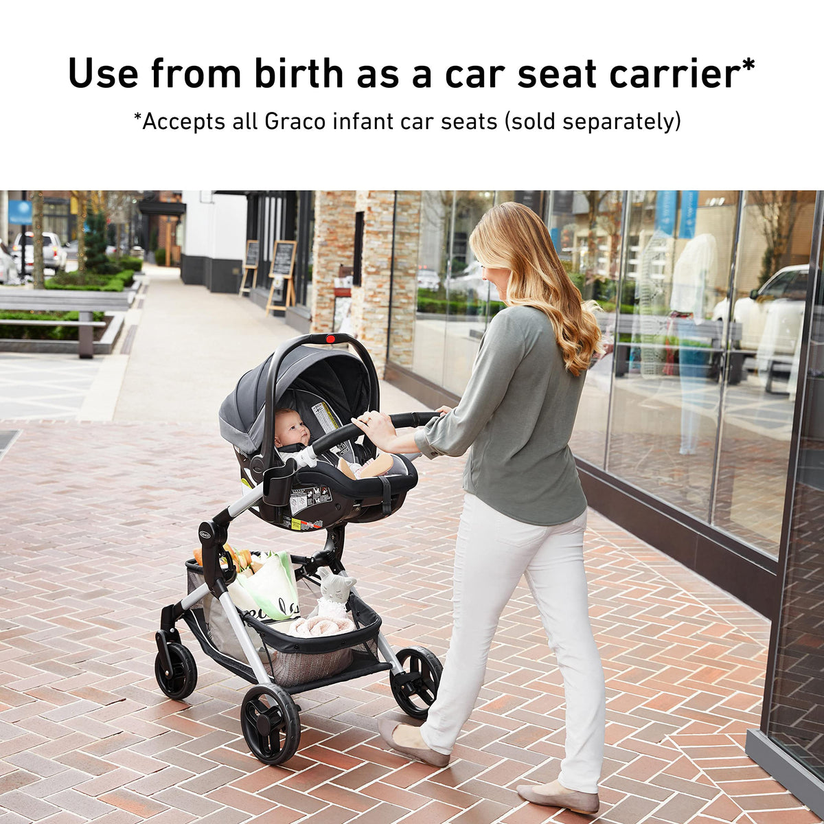 Graco Modes Nest Travel System With Slide2Me Height Adjustable Seat — image 24