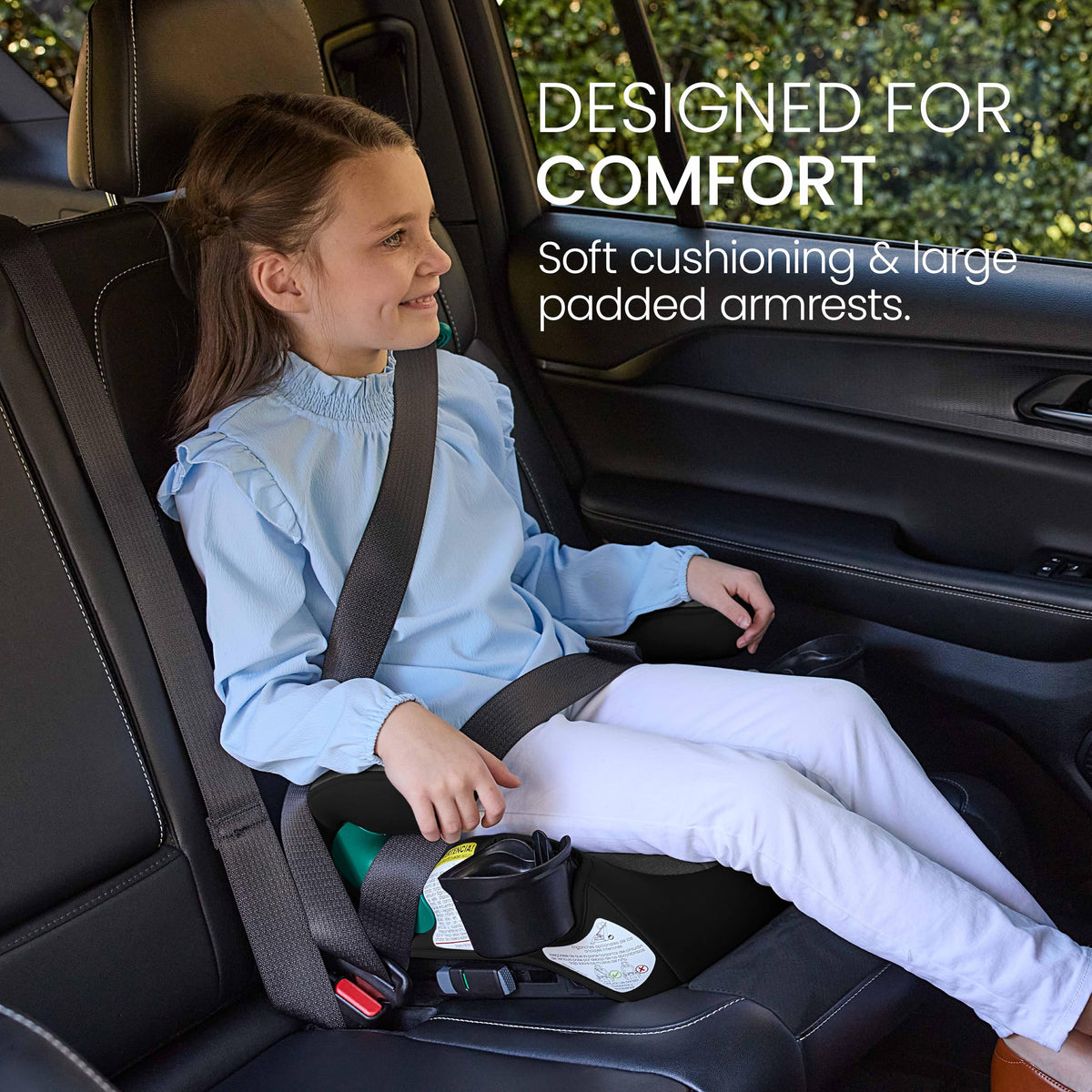 Britax Skyline Belt Positioning Booster Car Seat 2 Stage Design For Growing Kids Dusk Color — image 37