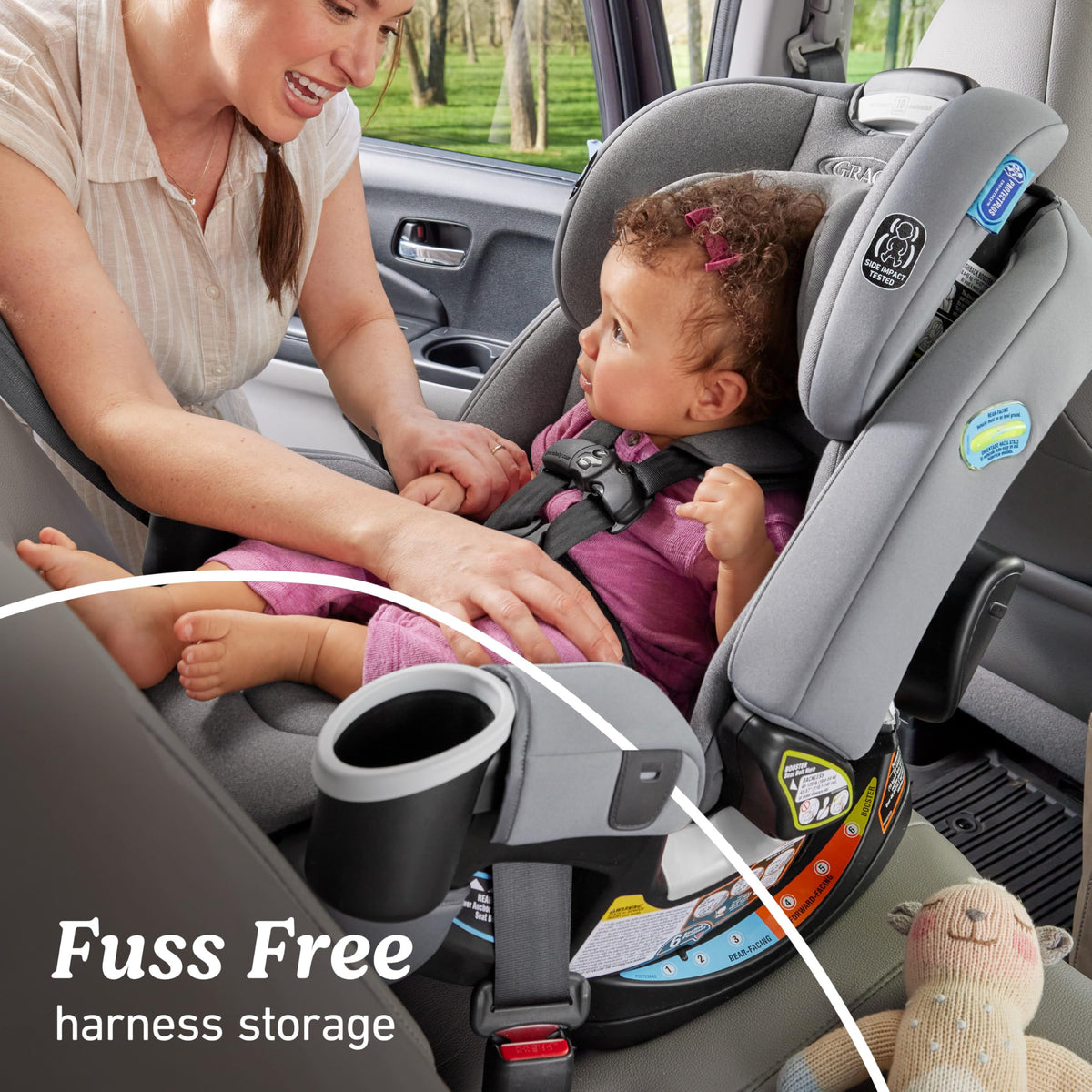 Graco 4Ever DLX 4in1 Car Seat 10 Years Of Use From Infant To Toddler For Safe AllInOne Growth — image 46