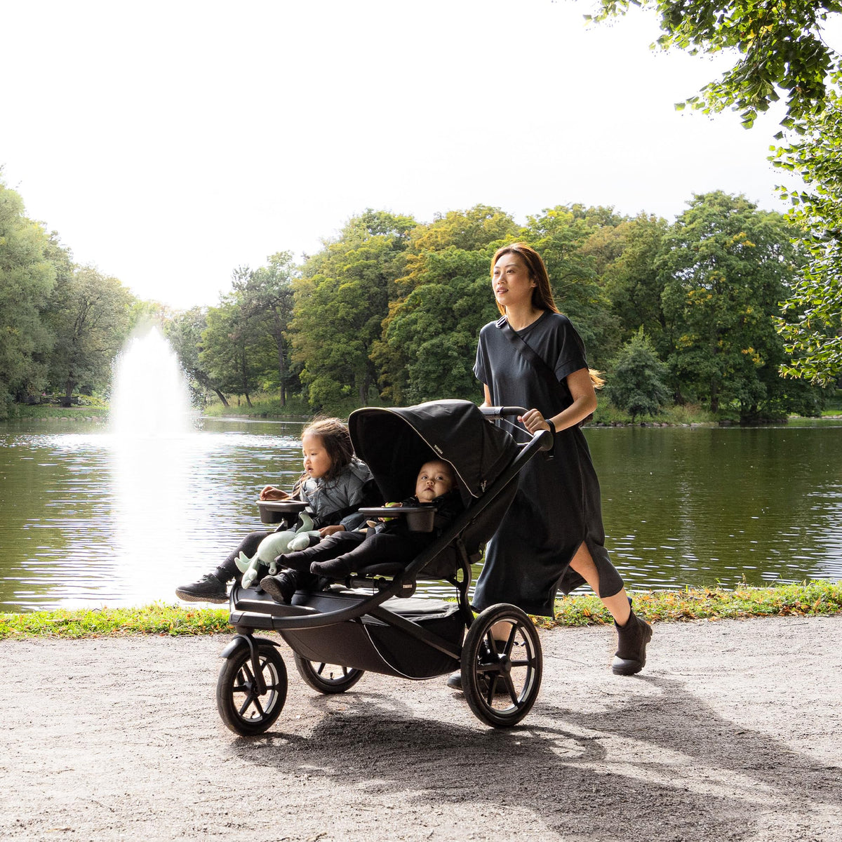 Thule Urban Glide 3 Double All-Terrain Stroller Lightweight With Air-Filled Tires And Suspension — image 54