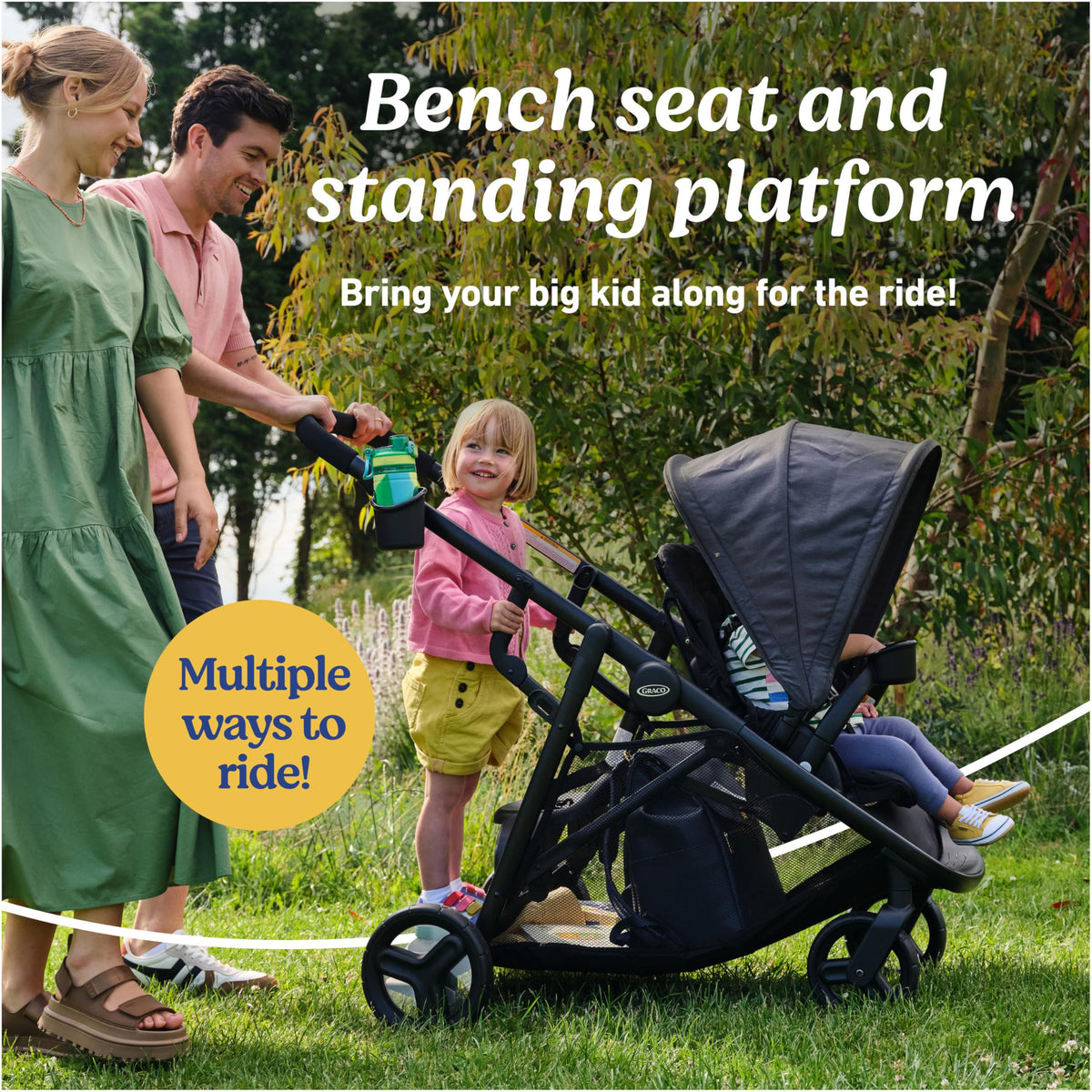 Graco Ready2Grow 2 Point 0 Double Stroller Folds Like a Single for Easy Transport — image 15