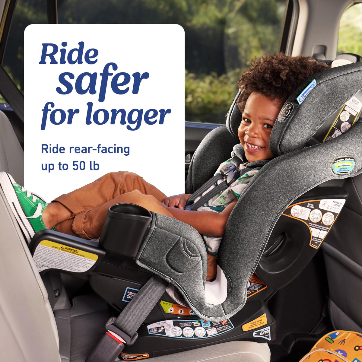 Graco Extend2Fit Convertible Car Seat With 4 Position Extension Panel For Extra Legroom — image 21