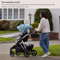Mockingbird Single Stroller 3.0 - Premium Lie Flat Bassinet And Car Seat Adapter Compatibility thumbnail 5