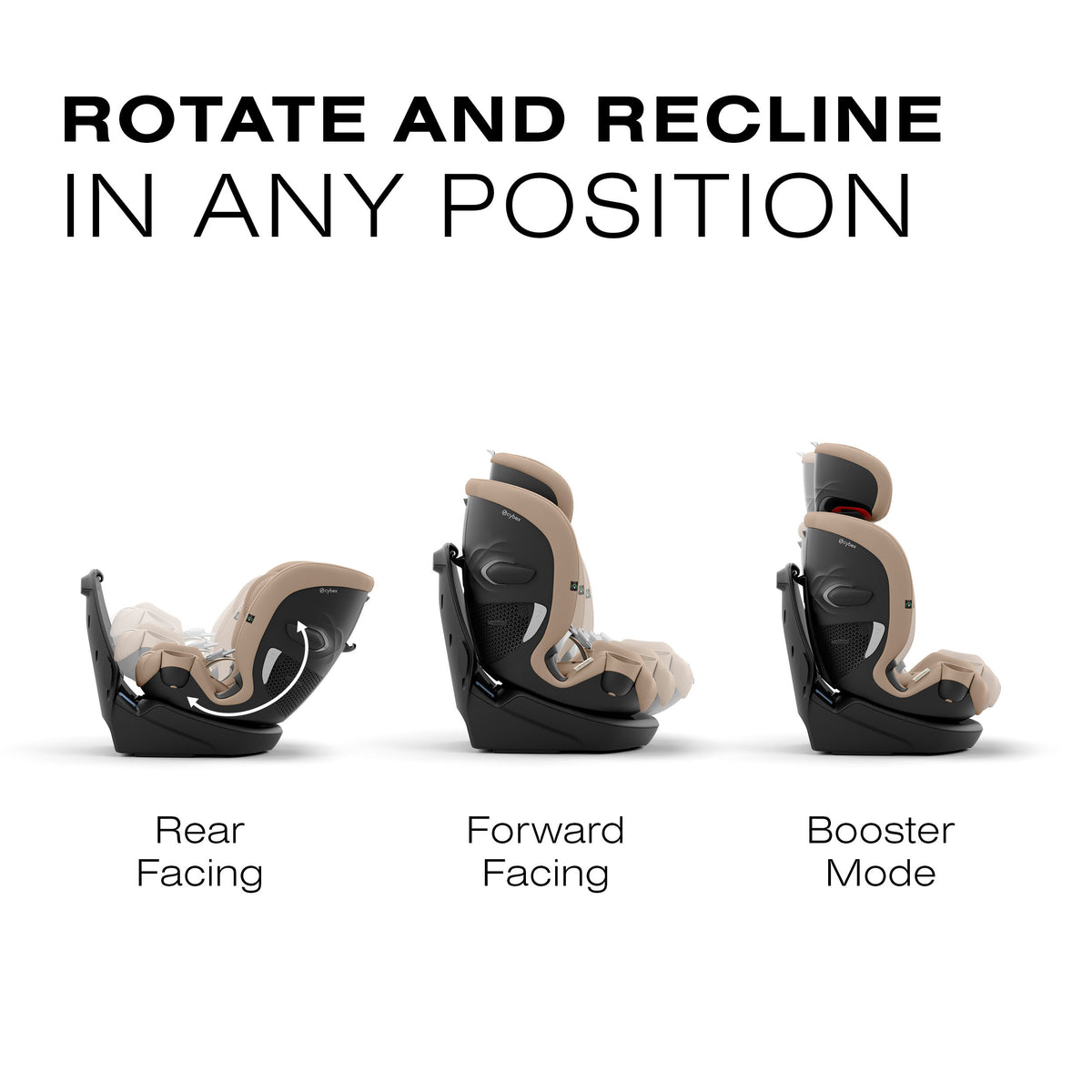 Cybex Callisto G 360 All-In-One Convertible Car Seat - SafetyAssure Protection With SensorSafe Tech — image 5