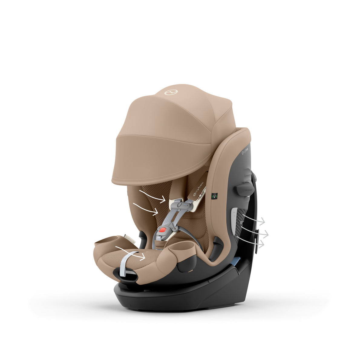Cybex Callisto G 360 All-In-One Convertible Car Seat - SafetyAssure Protection With SensorSafe Tech — image 2
