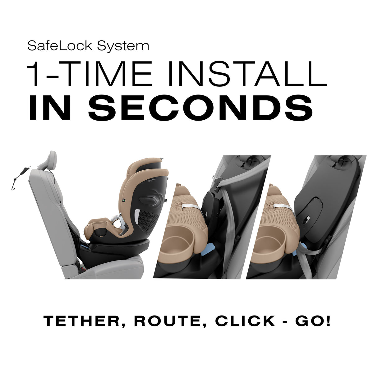 Cybex Callisto G 360 All-In-One Convertible Car Seat - SafetyAssure Protection With SensorSafe Tech — image 7