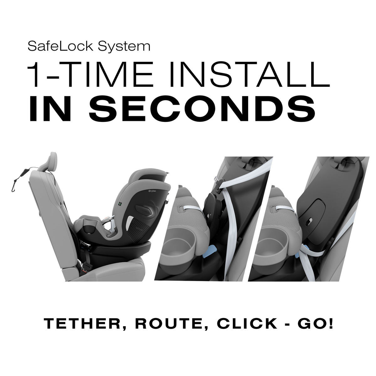 Cybex Callisto G 360 All-In-One Convertible Car Seat - SafetyAssure Protection With SensorSafe Tech — image 46