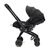 Doona X infant Car Seat/Stroller/Mirror and Isofix Base – Nitro Black