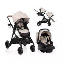 Evenflo Pivot Travel System With LiteMax NXT Infant Car Seat - 6 Modes And Upgraded Wheels For A Smooth Ride thumbnail 8