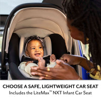 Evenflo Pivot Travel System With LiteMax NXT Infant Car Seat - 6 Modes And Upgraded Wheels For A Smooth Ride thumbnail 4