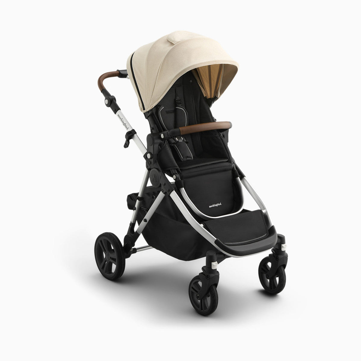 Mockingbird Single-to-Double Stroller 3 Point 0 - Birth to Toddler With Lie-Flat Bassinet and Forty Car Seat Adapters — image 11