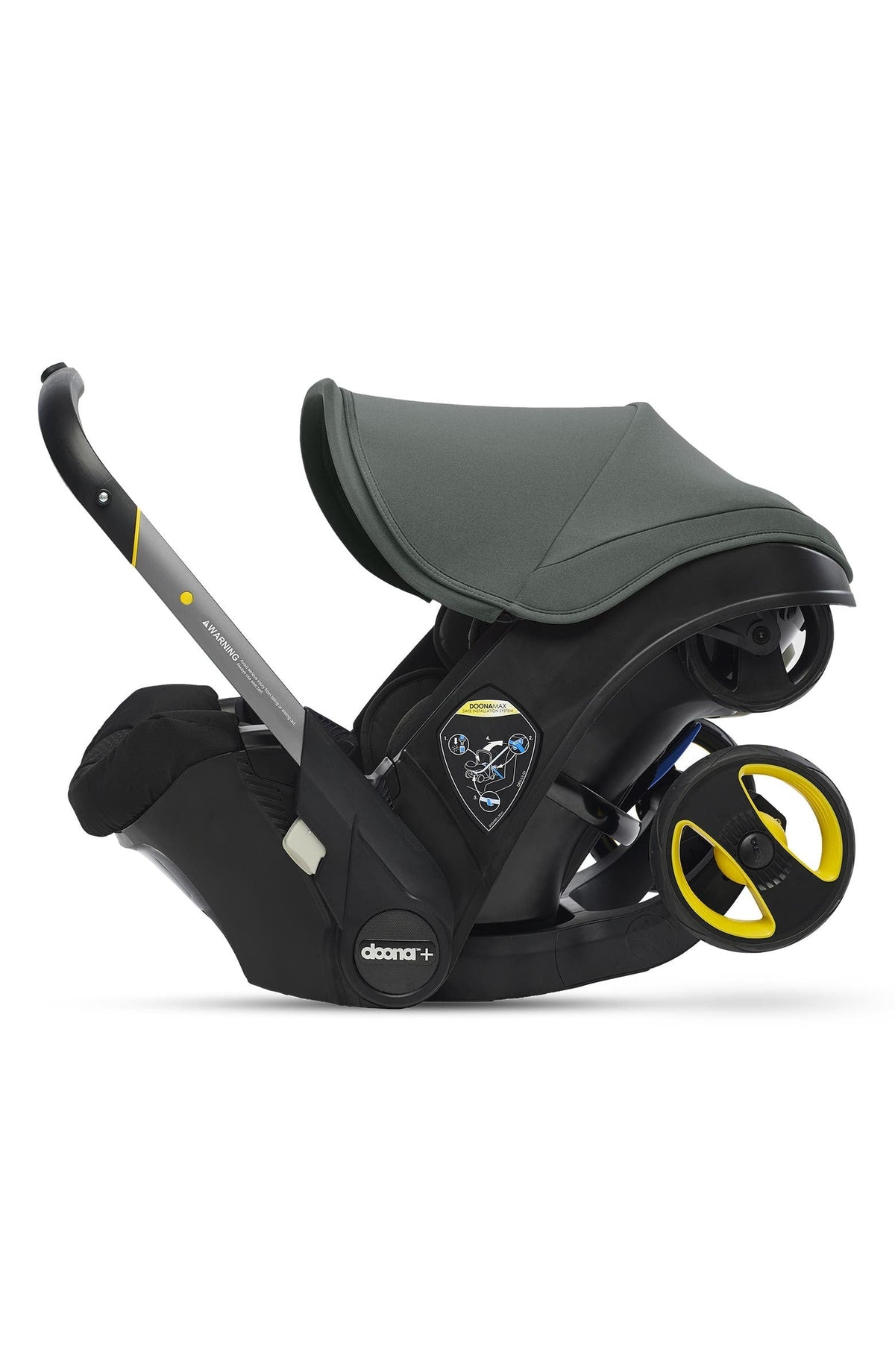NovaBaby Convertible Infant Car Seat And Compact Stroller System With Base - Air Travel Certified For Easy Airports — image 9