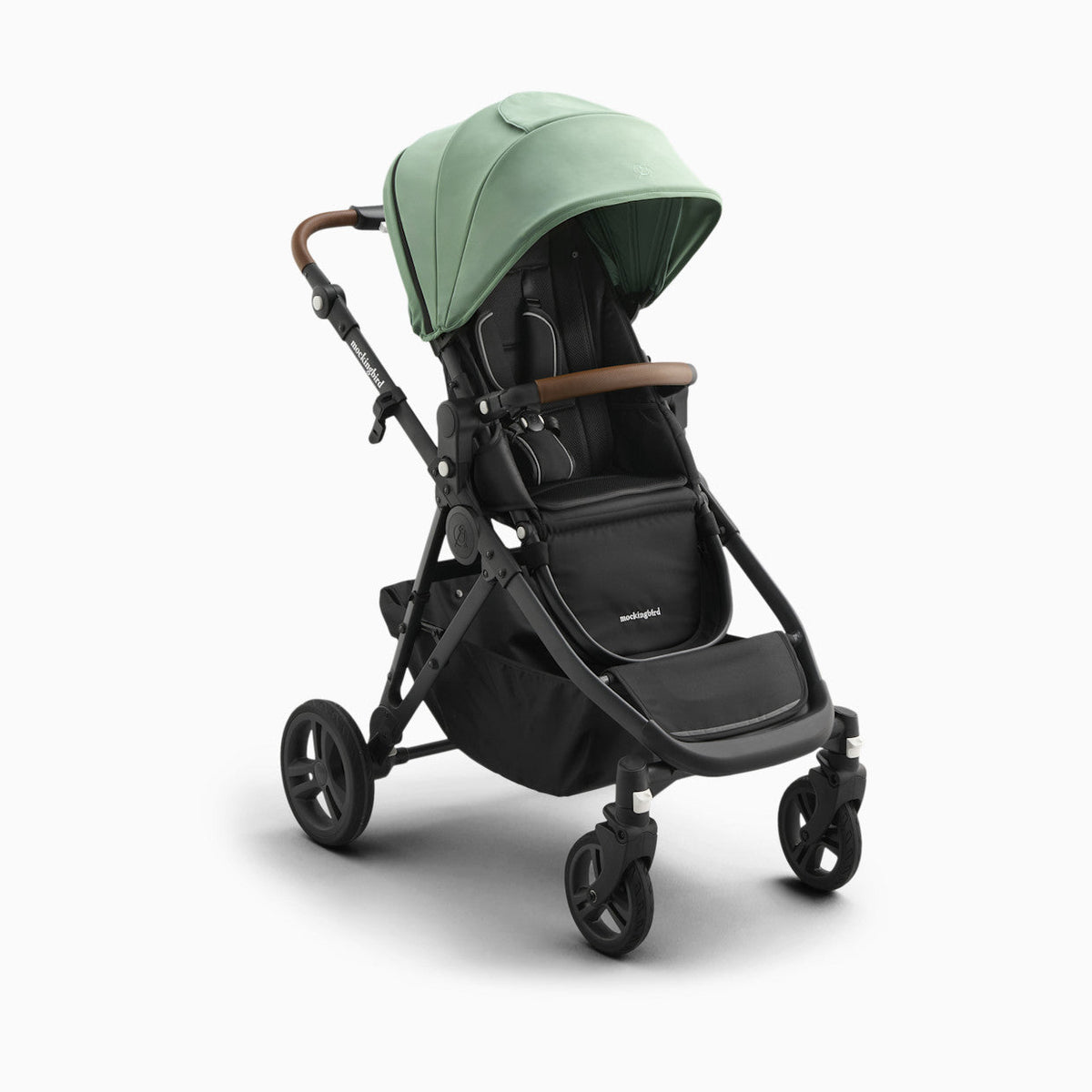 Mockingbird Single-to-Double Stroller 3 Point 0 - Birth to Toddler With Lie-Flat Bassinet and Forty Car Seat Adapters — image 12