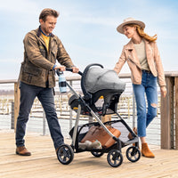 Evenflo Omni Plus Travel System With LiteMax Sport Rear-Facing Infant Car Seat - Modular Convenience For Families thumbnail 9